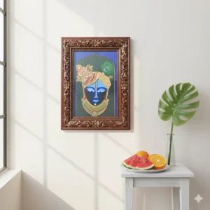 Divine Shreenath Ji 3D Relief Mural Art