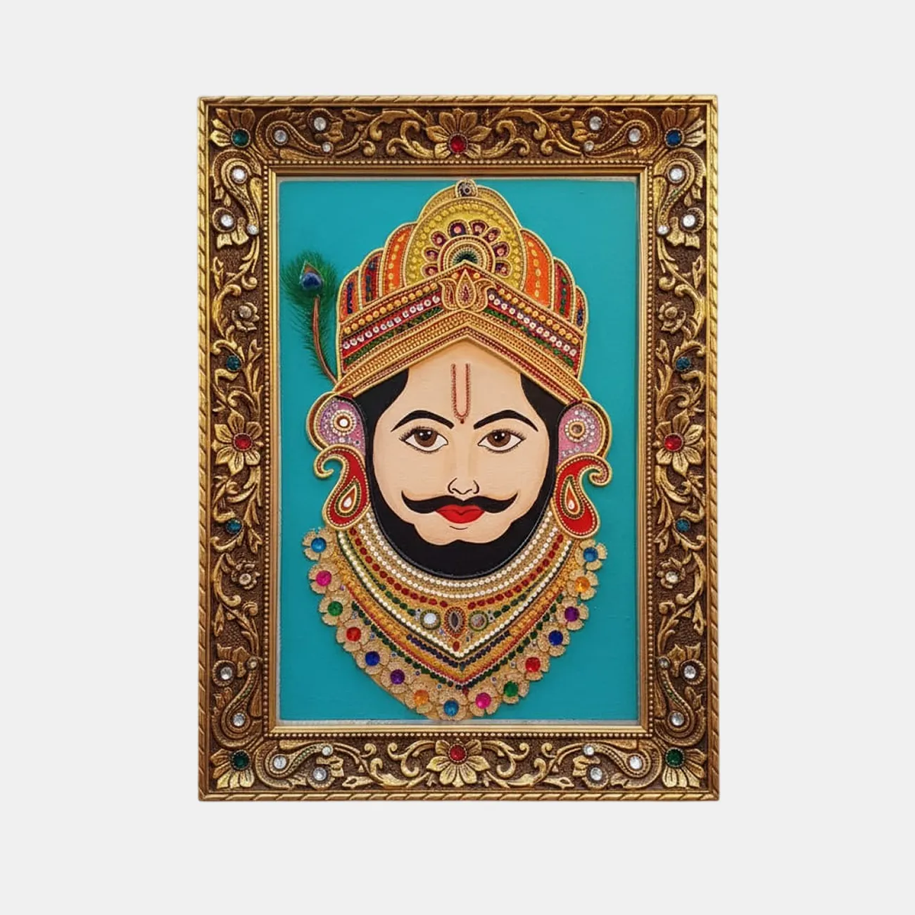 Khatu Shyam Ji 3D <br>Wall Art