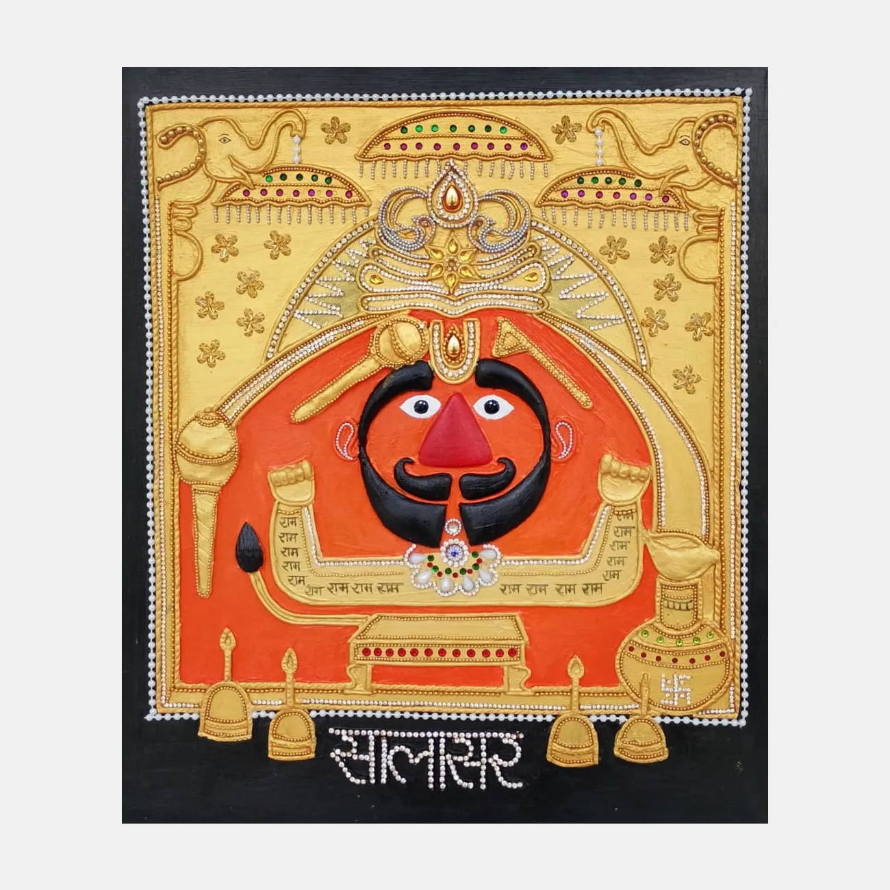 Salasar Balaji 3D <br>Wall Art